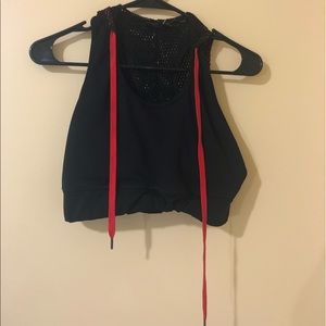 Sportsbra with hoodie, only worn to try on!